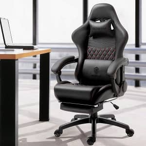Dowinx gaming PC chair with massage lumbar support