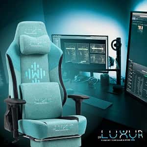 Dr. luxur weavemonster ergonomic gaming chair