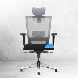 The sleep company smartgrid stylux ergo high back home & office chair